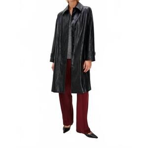 NEW RAILS hills coat in black